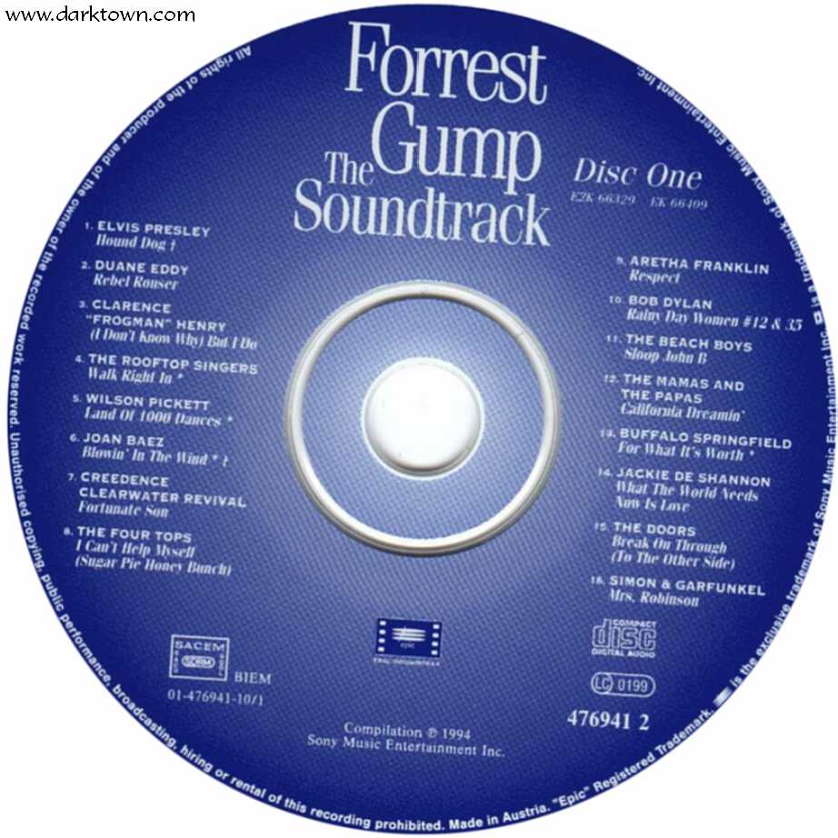 Forrest Gump : CD1